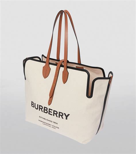 burberry monogram totes|burberry large belt tote bag.